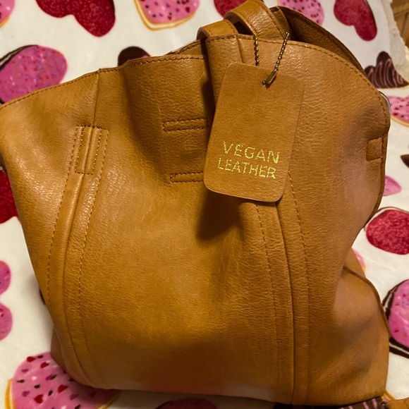 Antic Kraft Vegan Leather bag. 2 for 1. - Picture 2 of 8